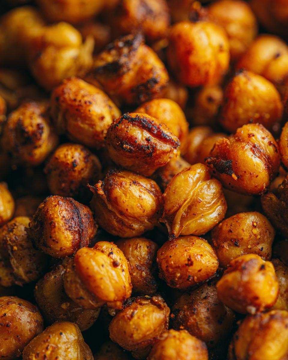 Spicy Roasted Chickpeas - detail 2