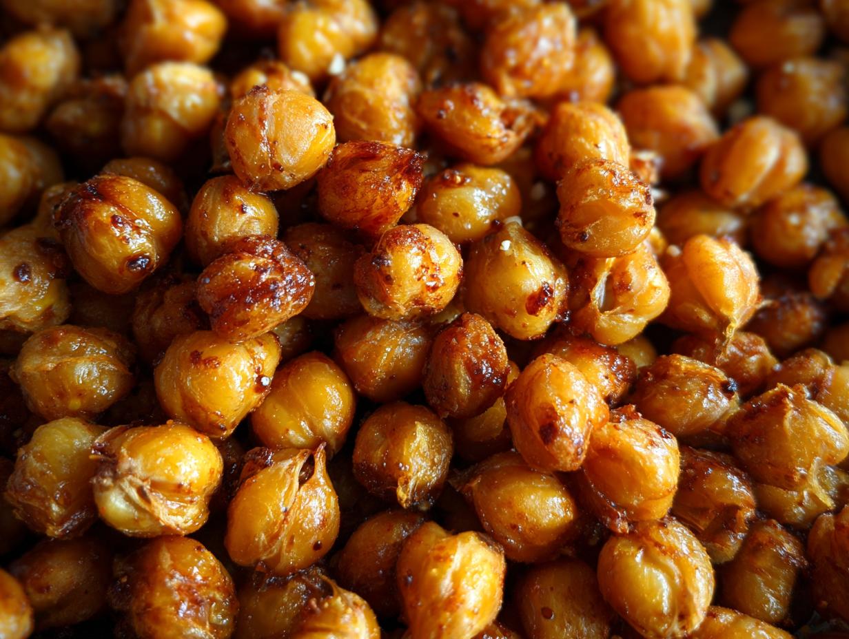 Spicy Roasted Chickpeas