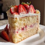 Strawberry Cheesecake Cake
