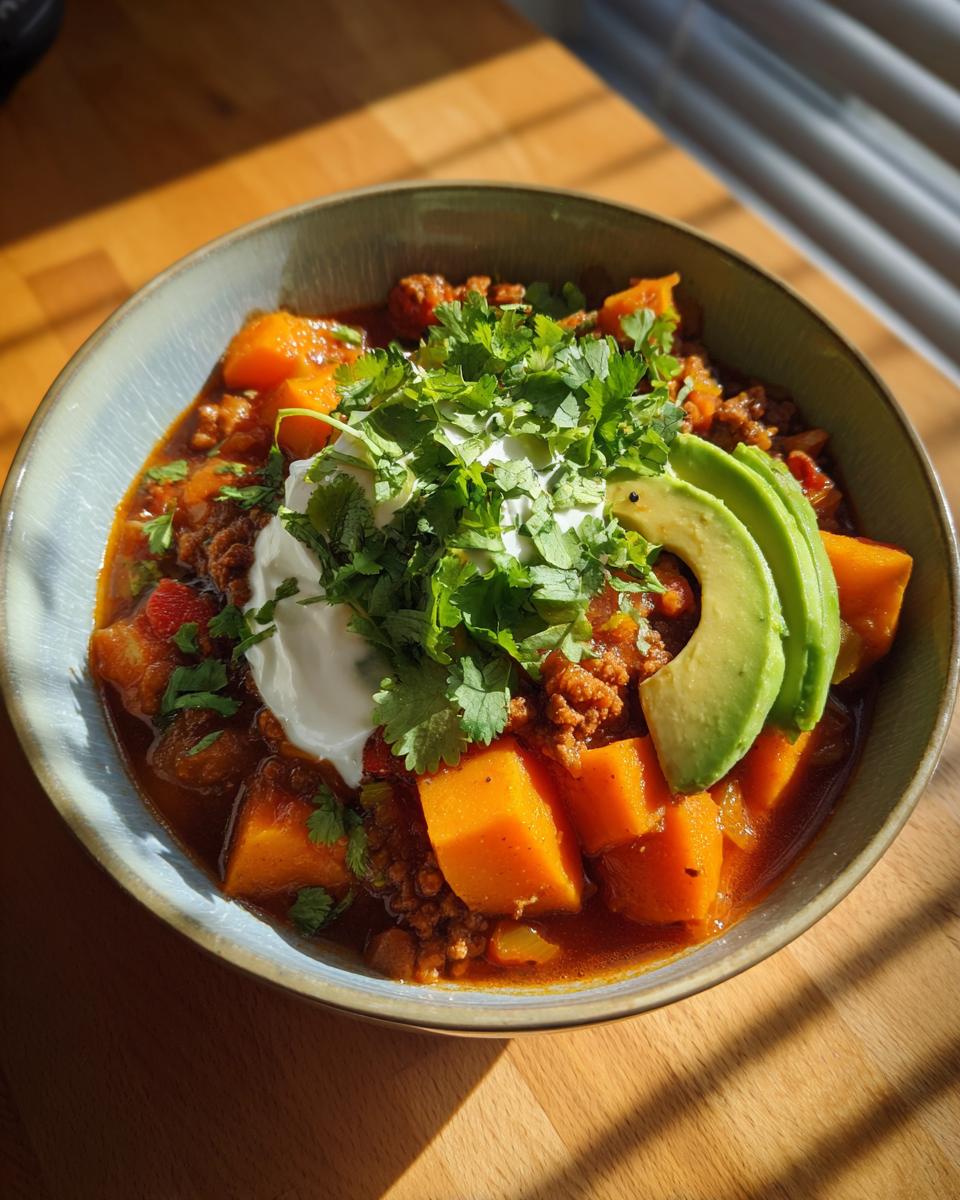 Sweet Potato Chili - detail 2