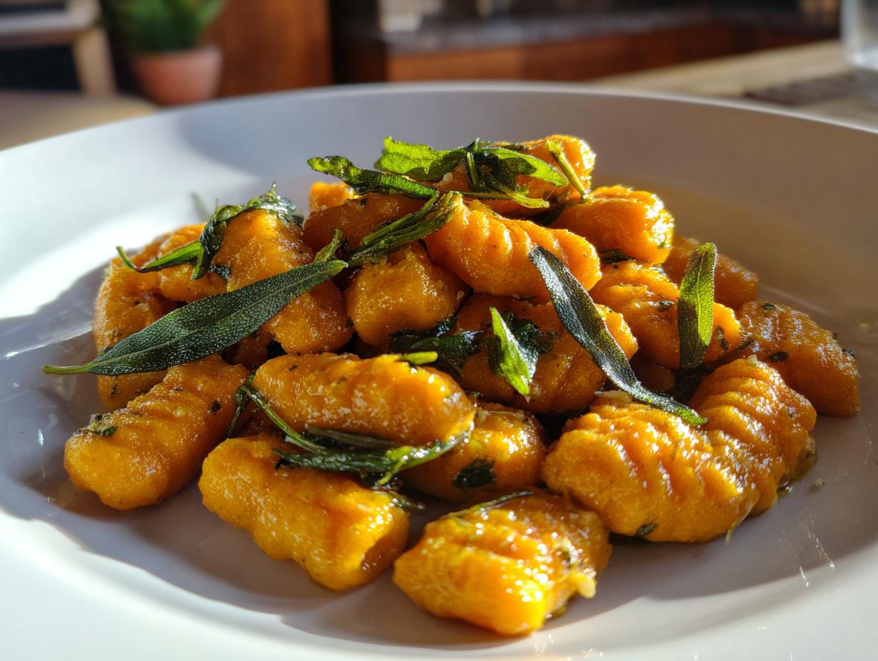 Sweet Potato Gnocchi