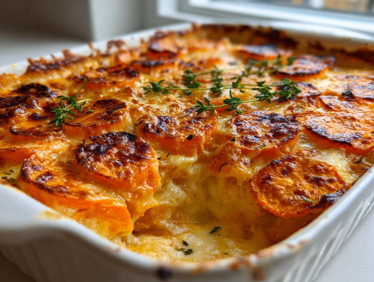 Sweet Potato Gratin
