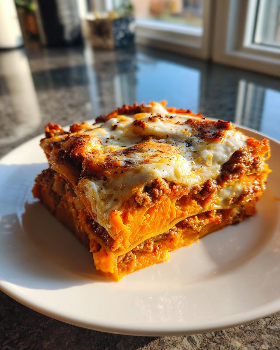 Sweet Potato Lasagna - detail 2