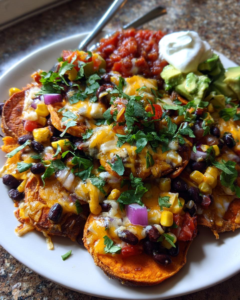 Sweet Potato Nachos - detail 2