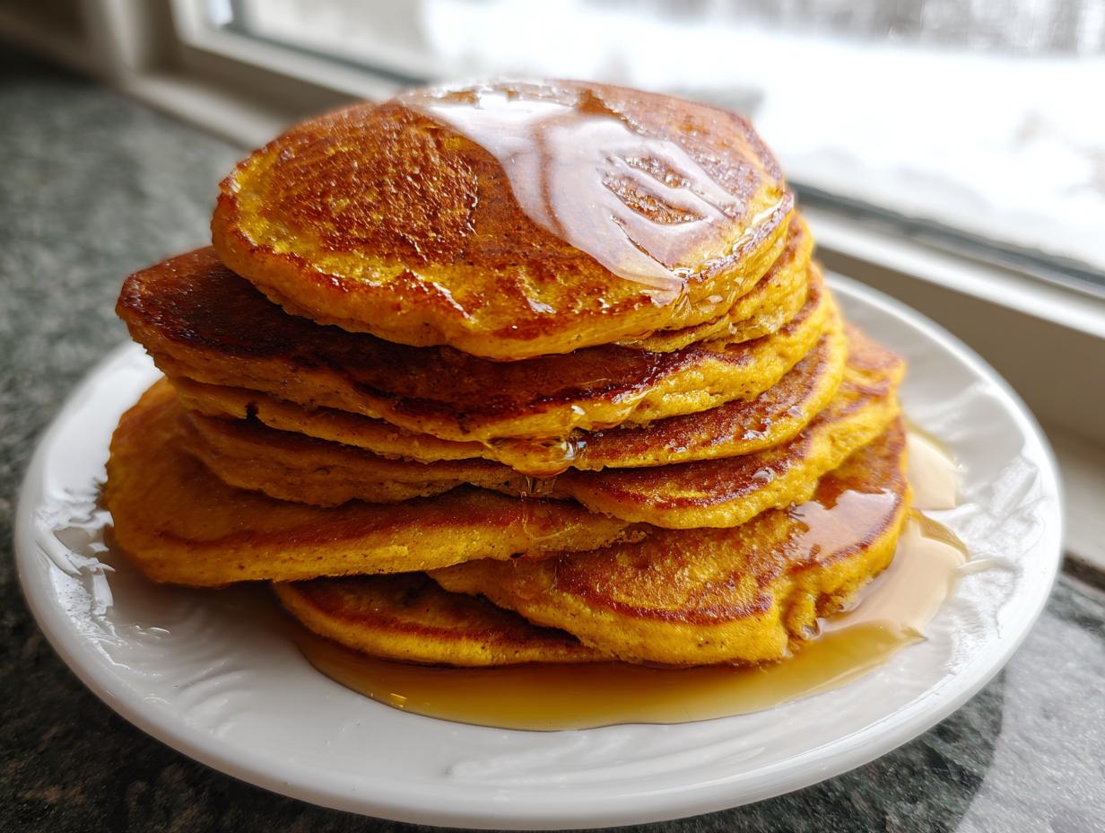 Fluffy Sweet Potato Pancakes