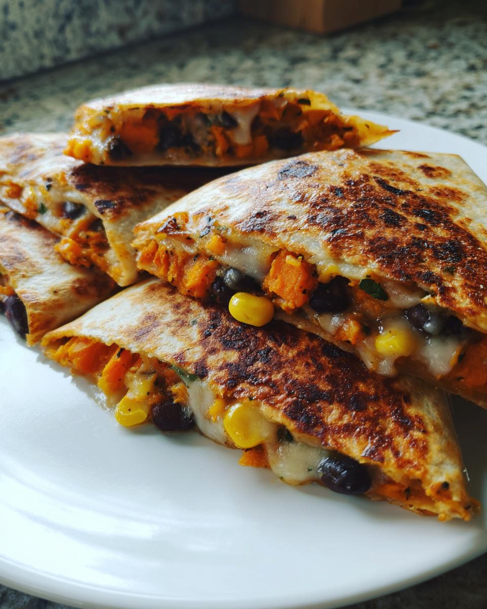 Sweet Potato Quesadillas - detail 2