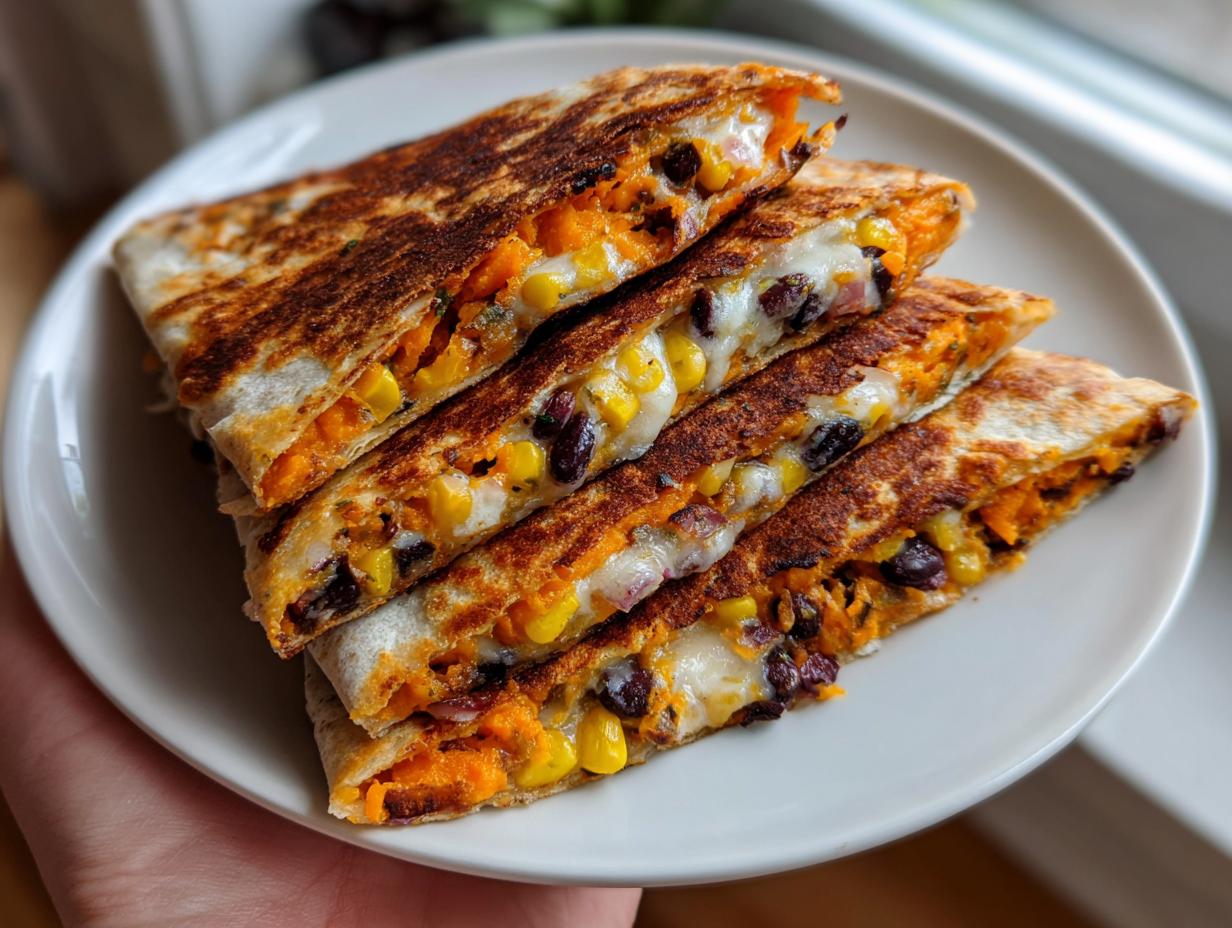 Sweet Potato Quesadillas