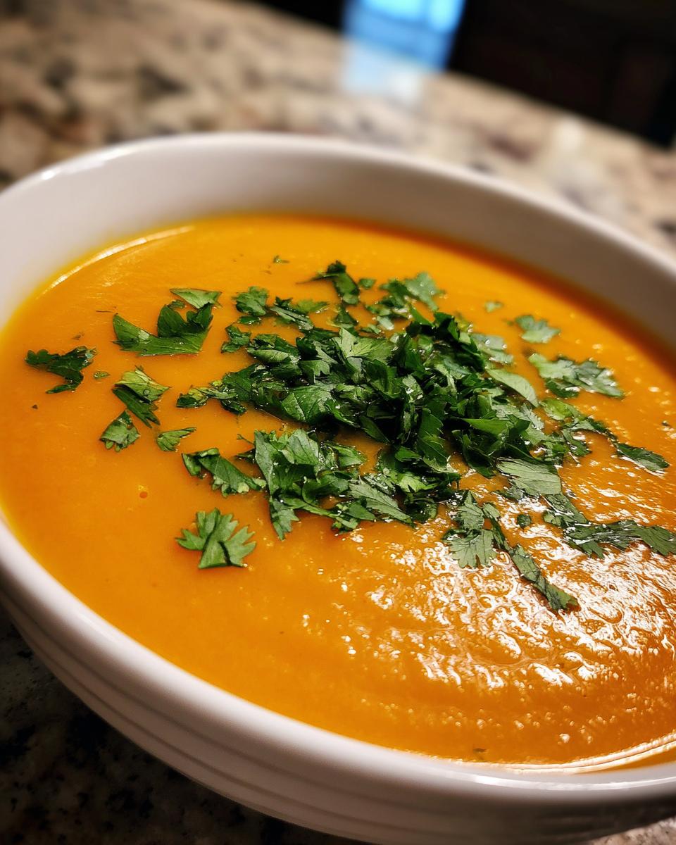 Sweet Potato Soup - detail 2