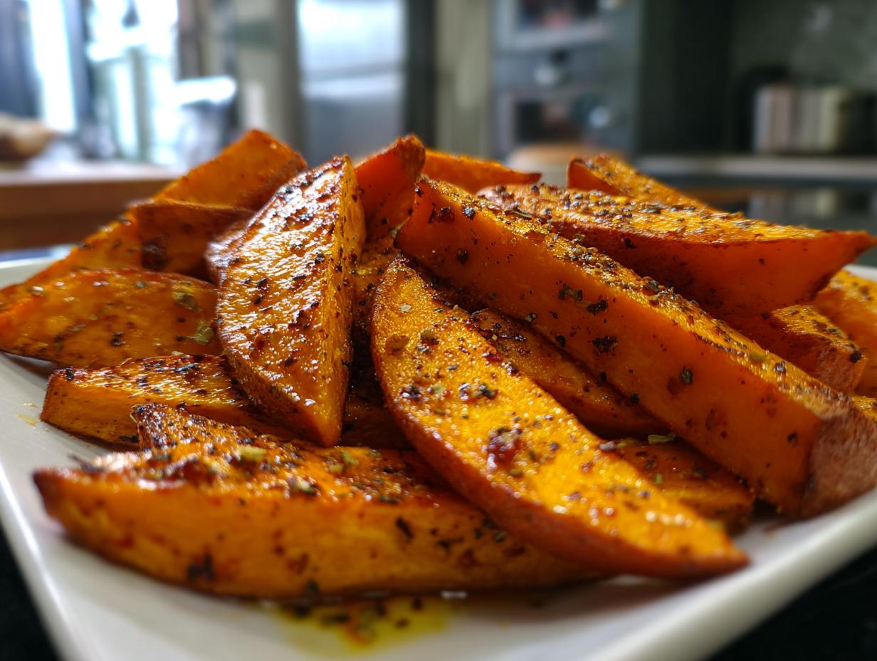 Crispy Sweet Potato Wedges