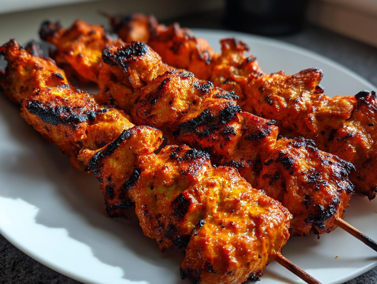 Tandoori Chicken Skewers