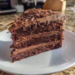 Triple Chocolate Layer Cake