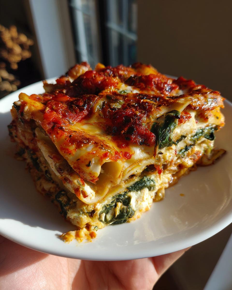 Vegan Lasagna - detail 2