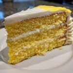 Yellow Birthday Cake