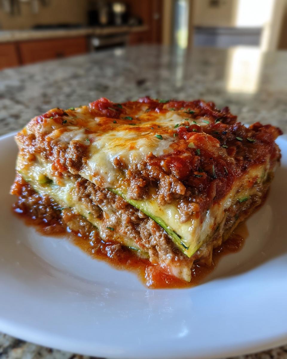 Zucchini Lasagna (Low-Carb) - detail 2
