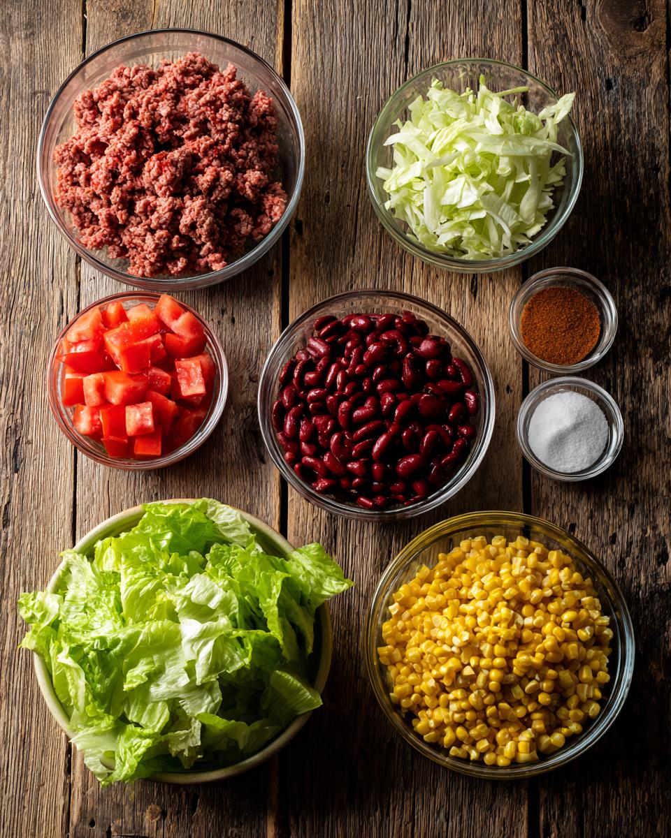 Beef Taco Salad - detail 1