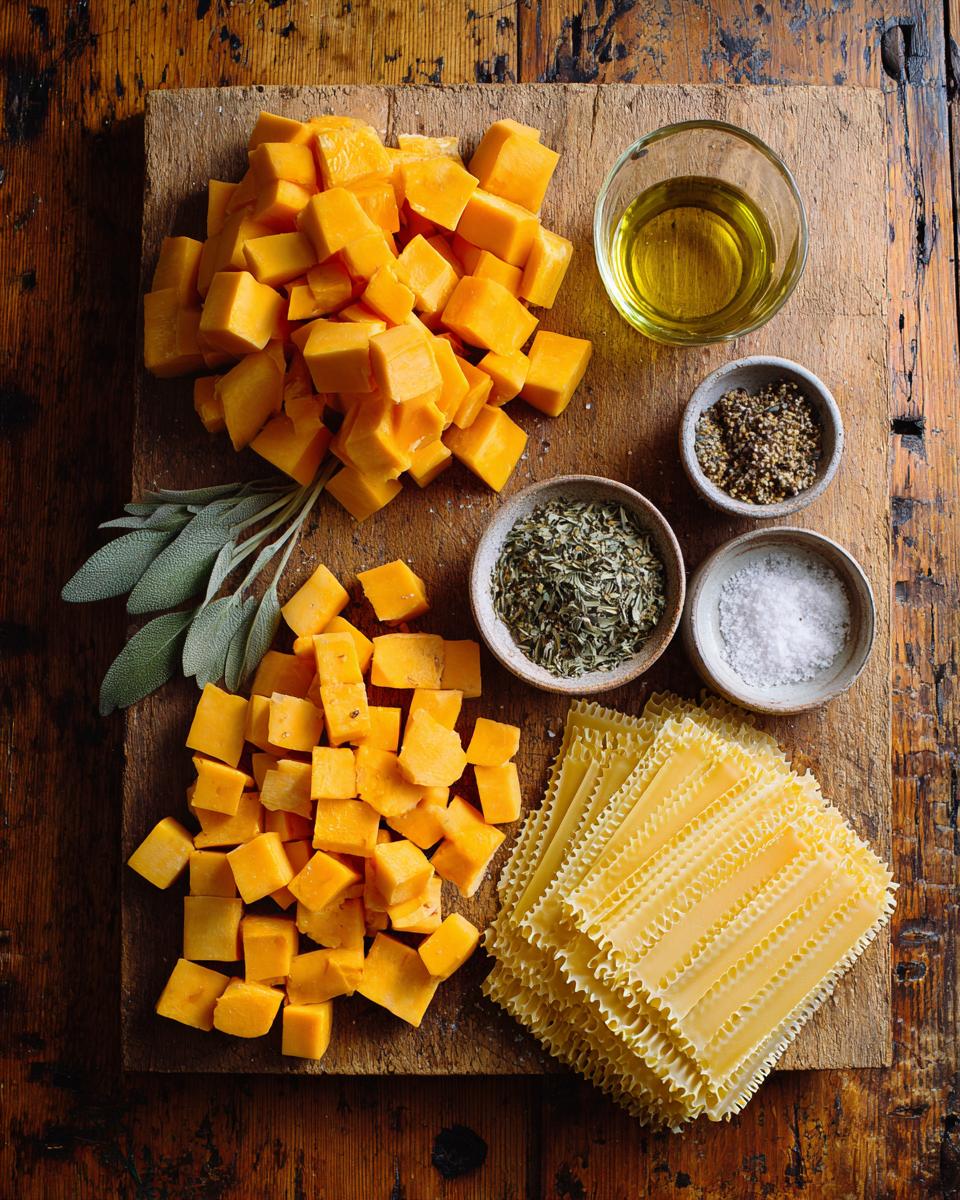 Butternut Squash Lasagna - detail 1