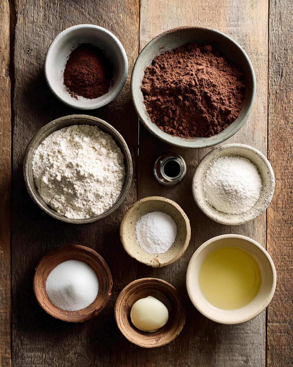 Chocolate Depression Cake - detail 1