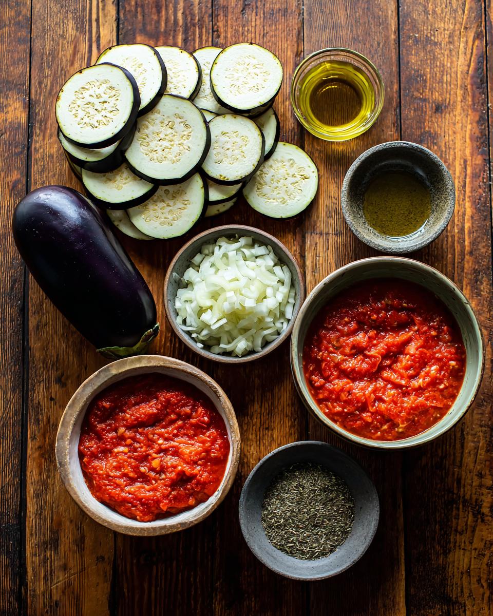 Eggplant Parmesan Lasagna - detail 1