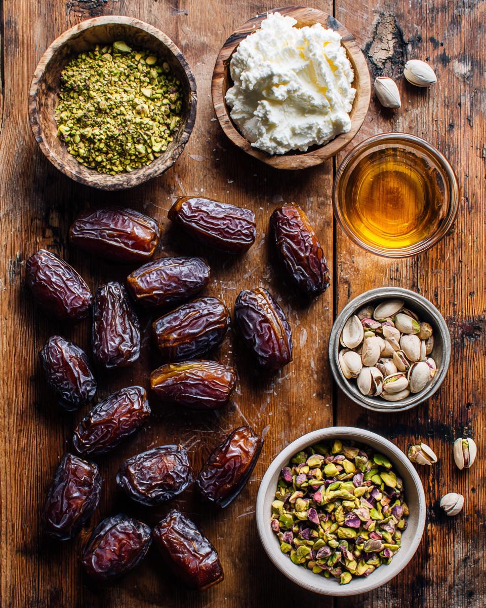 Goat Cheese Stuffed Dates - detail 1