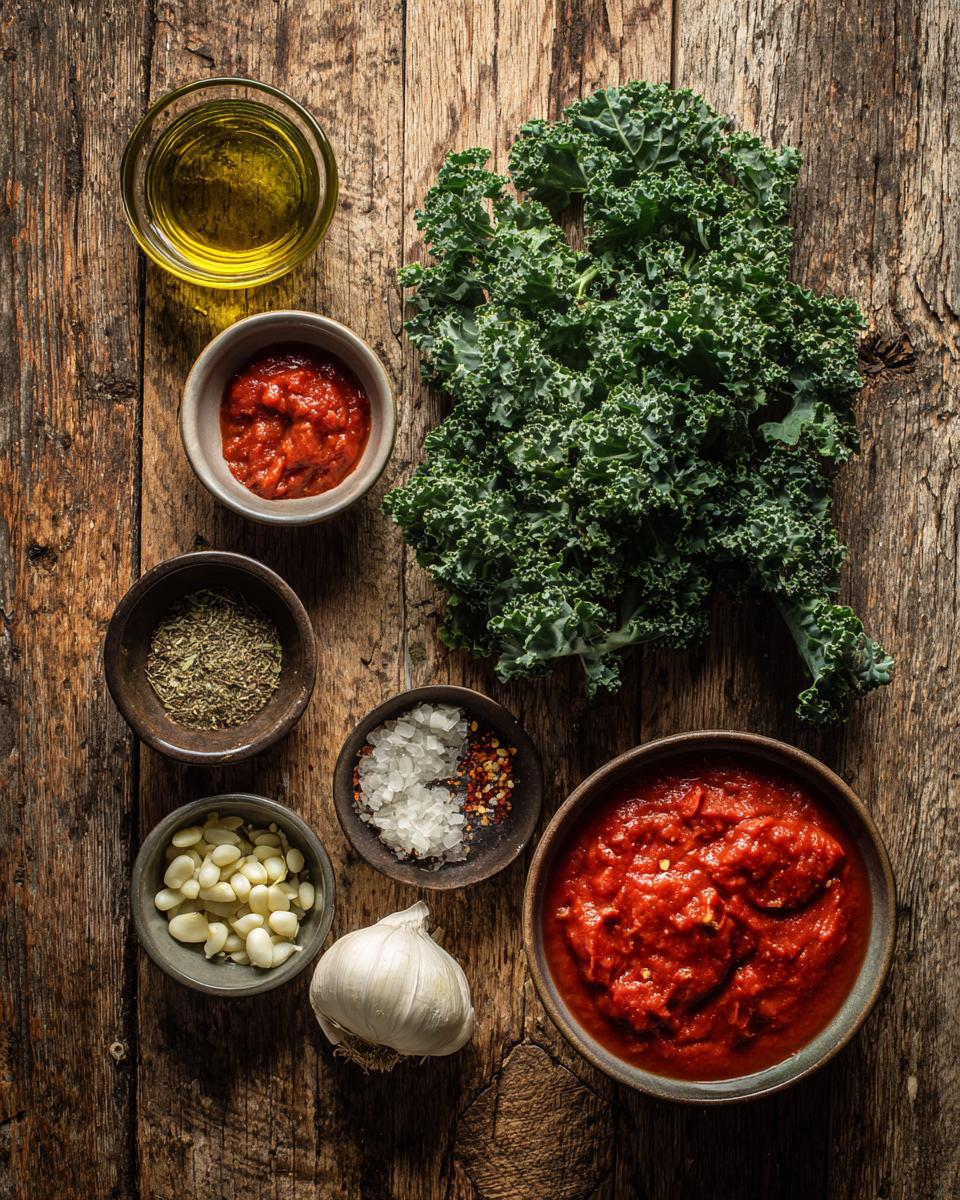 Kale and White Bean Lasagna - detail 1