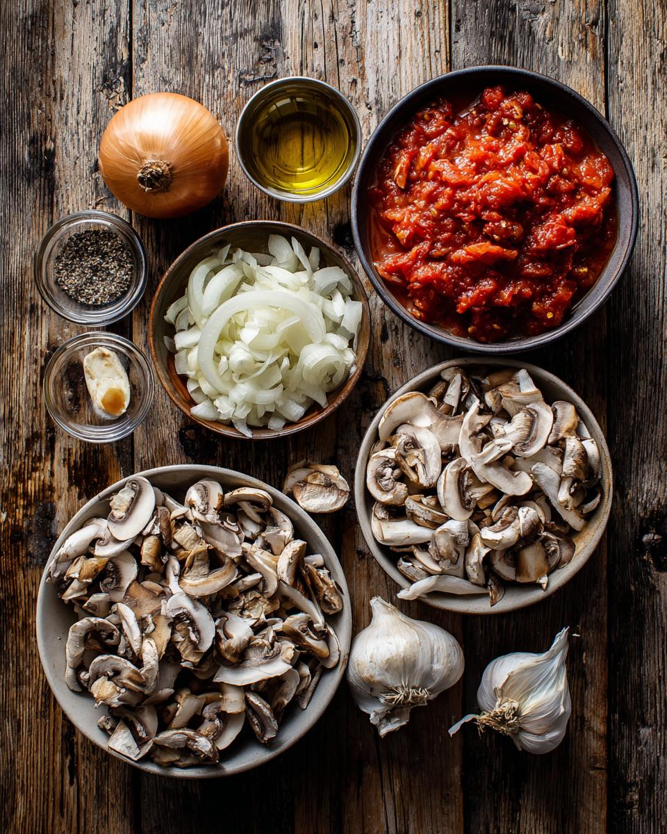 Mushroom Lasagna - detail 1