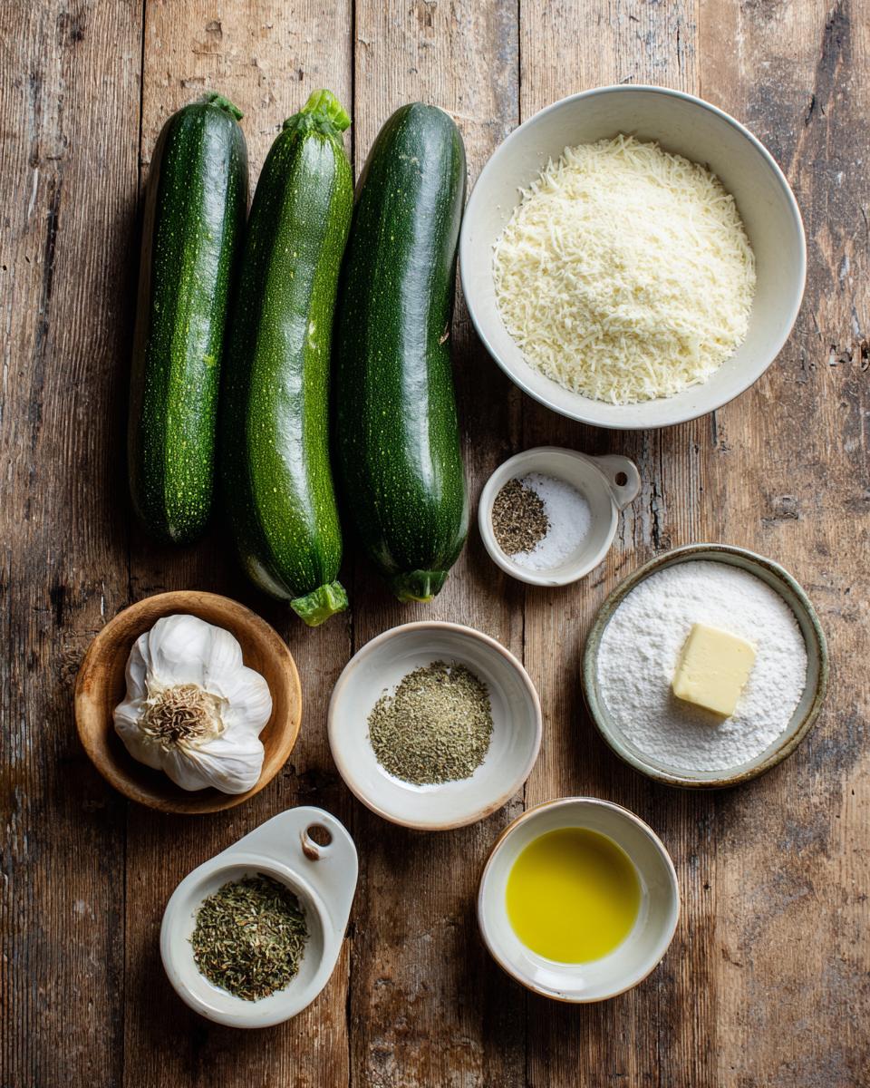 Parmesan Garlic Zucchini Fries - detail 1