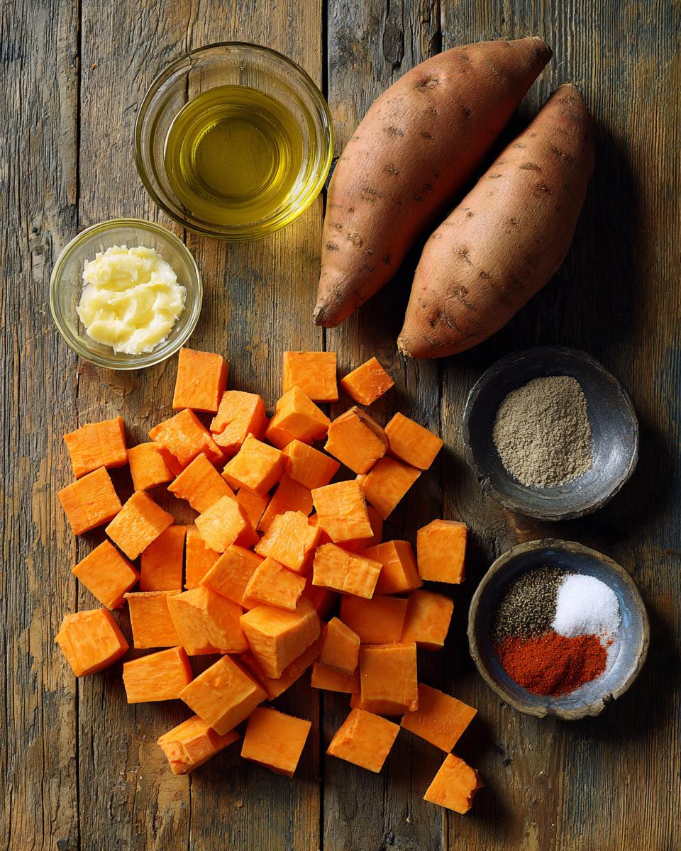 Roasted Sweet Potatoes - detail 1