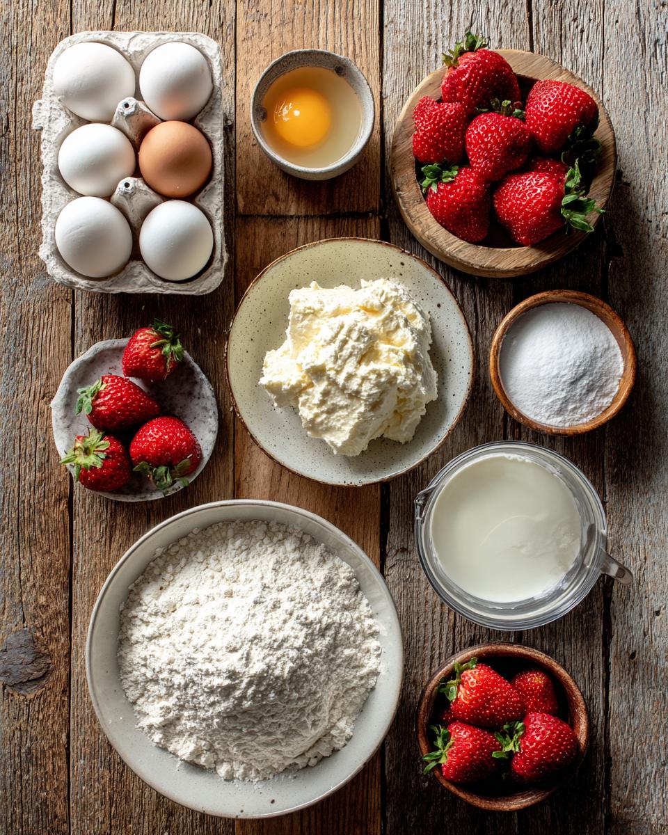 Strawberry Cheesecake Cake - detail 1