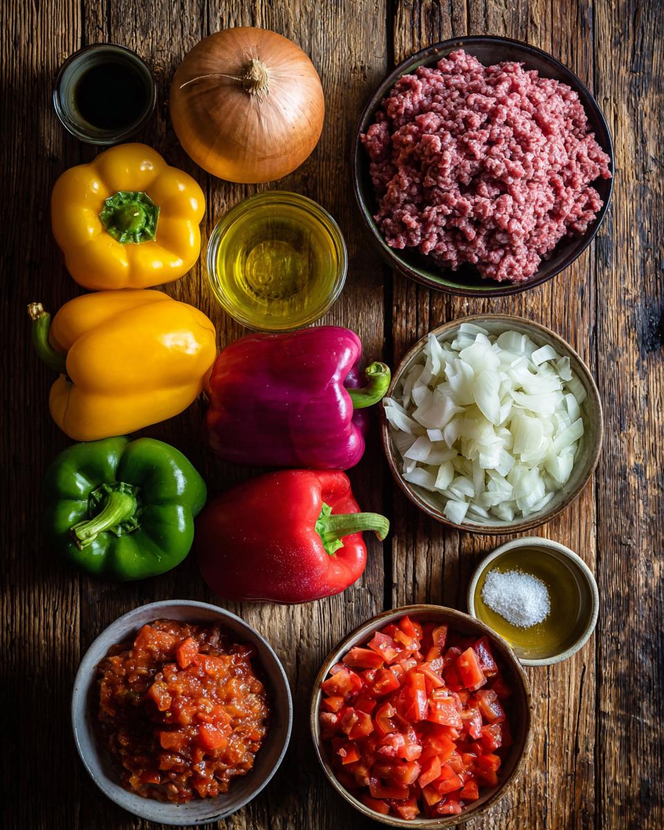 Stuffed Bell Peppers - detail 1