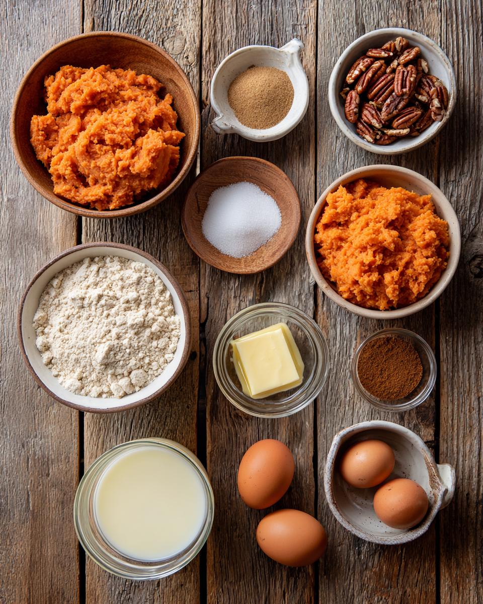 Sweet Potato Casserole with Pecan Topping - detail 1