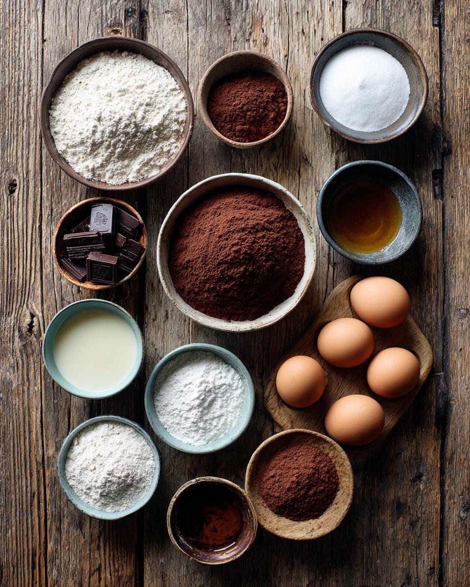 Triple Chocolate Layer Cake - detail 1