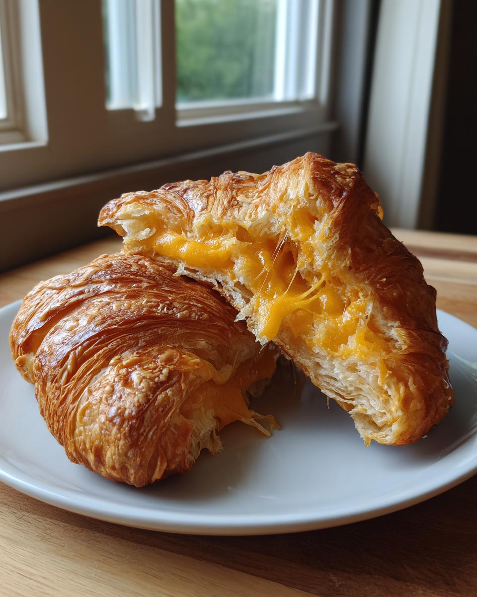 Cheddar Cheese Croissants - detail 2