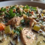 Creamy Turkey Wild Rice Soup