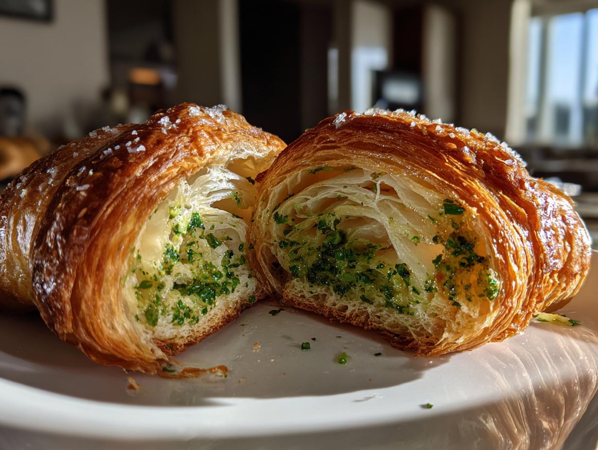 Garlic Butter Croissants