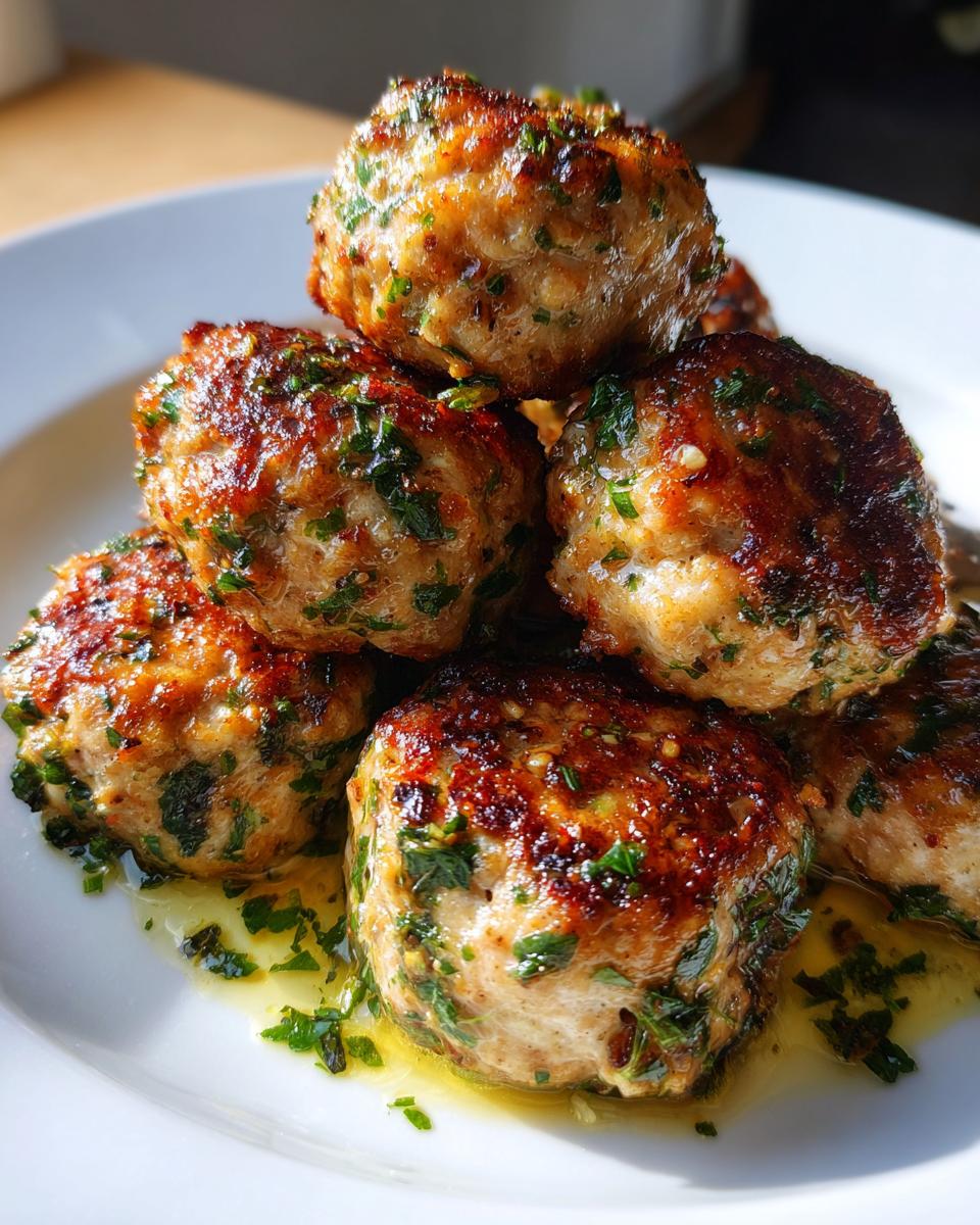 Greek Turkey Meatballs - detail 2