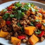 Ground Turkey Sweet Potato Skillet