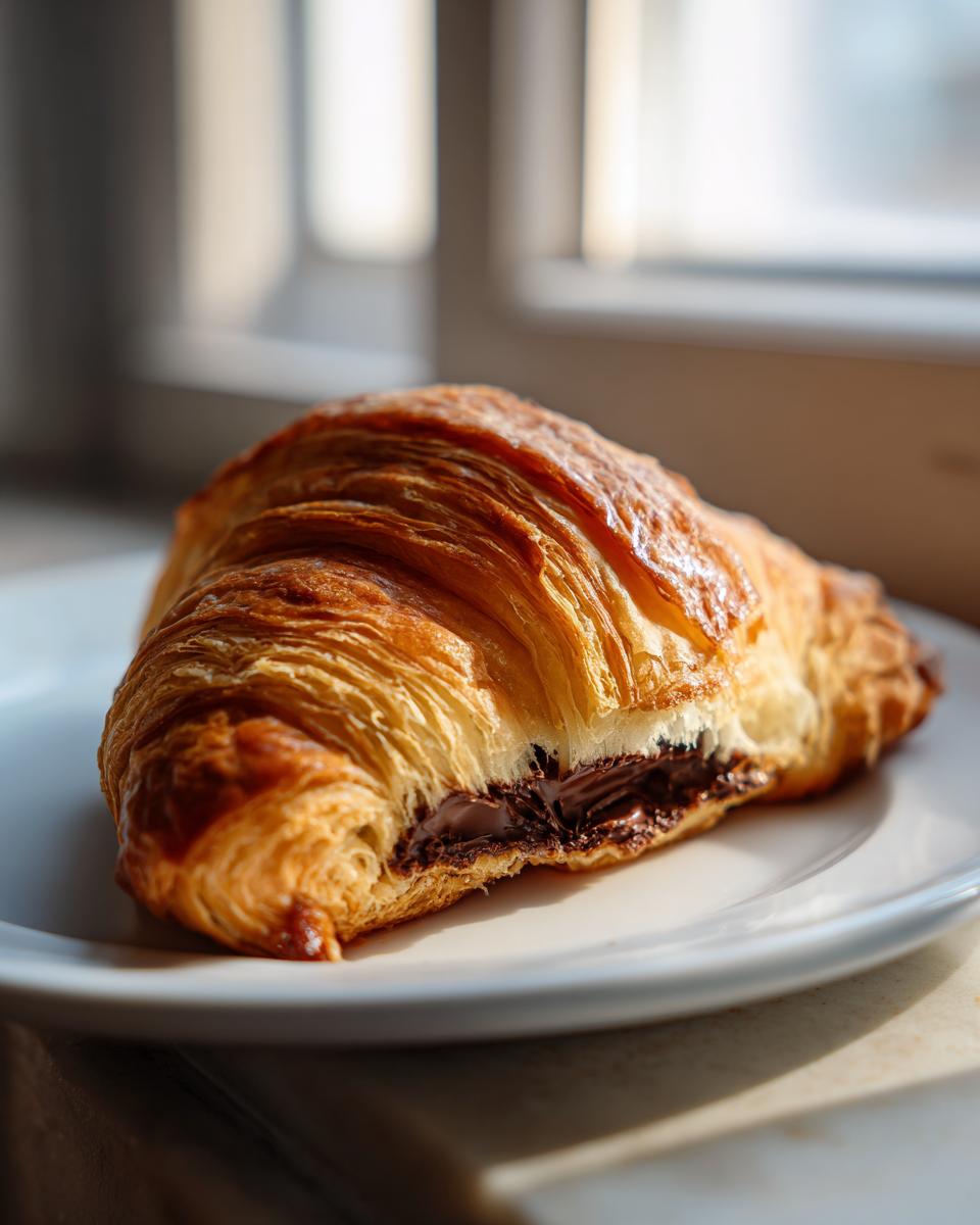 Homemade Chocolate Croissants (Pain au Chocolat) - detail 2