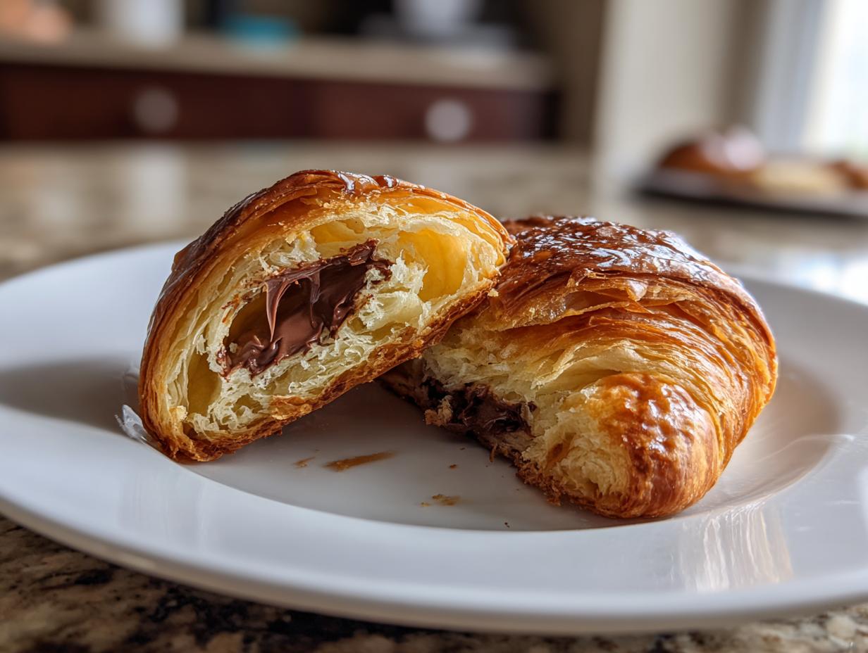Homemade Chocolate Croissants (Pain au Chocolat)