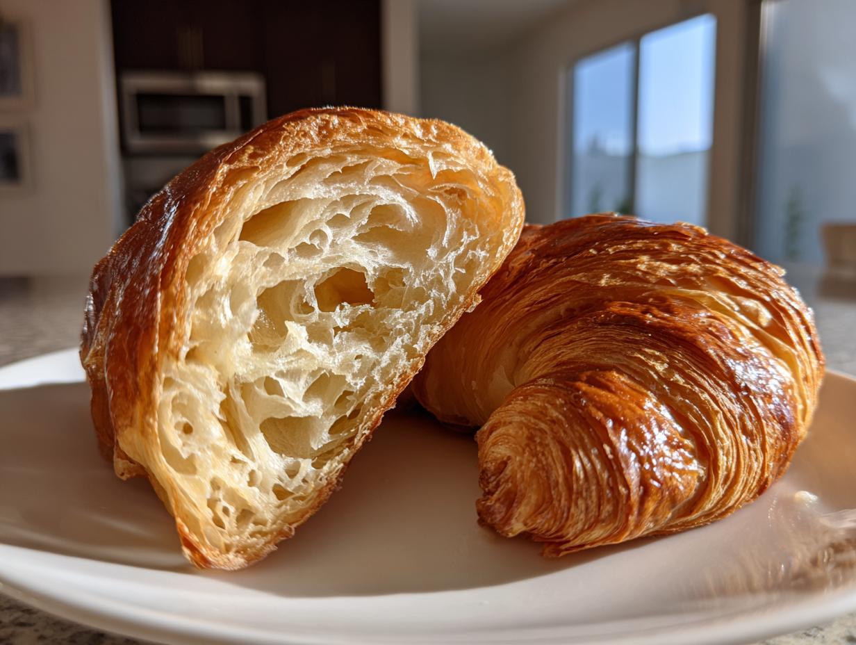 Homemade French Croissants