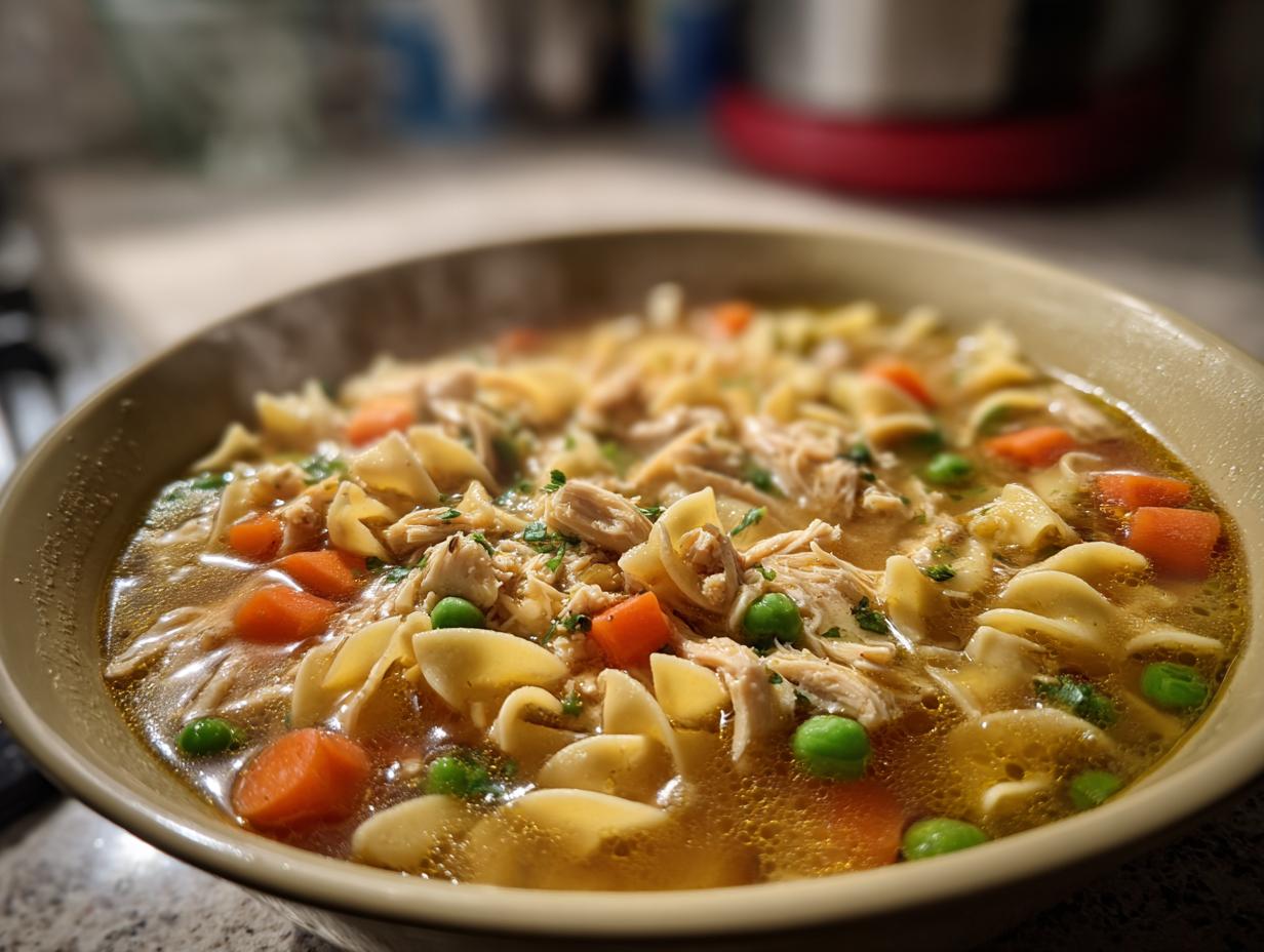 Leftover Turkey Soup