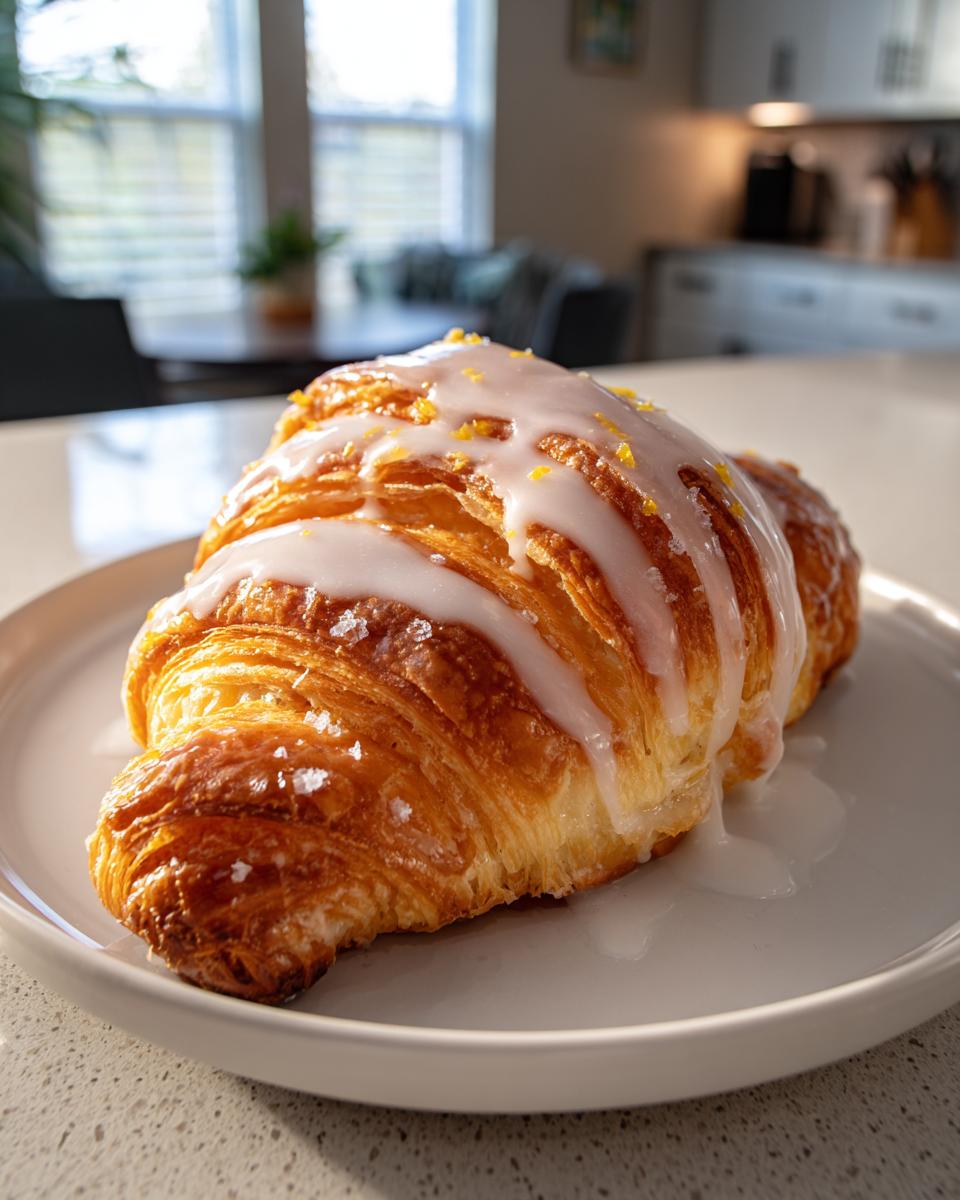 Lemon Drizzle Croissants - detail 2