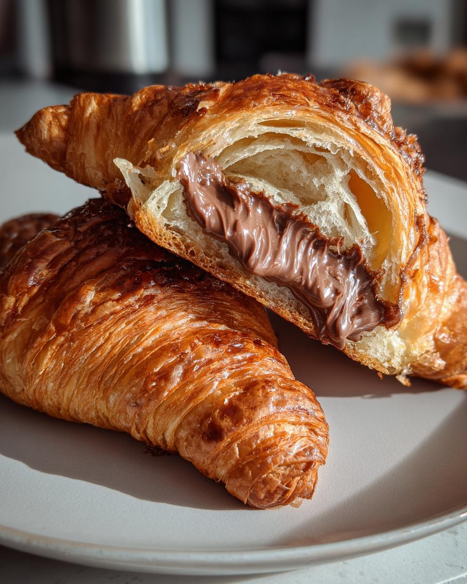 Nutella Croissants - detail 2