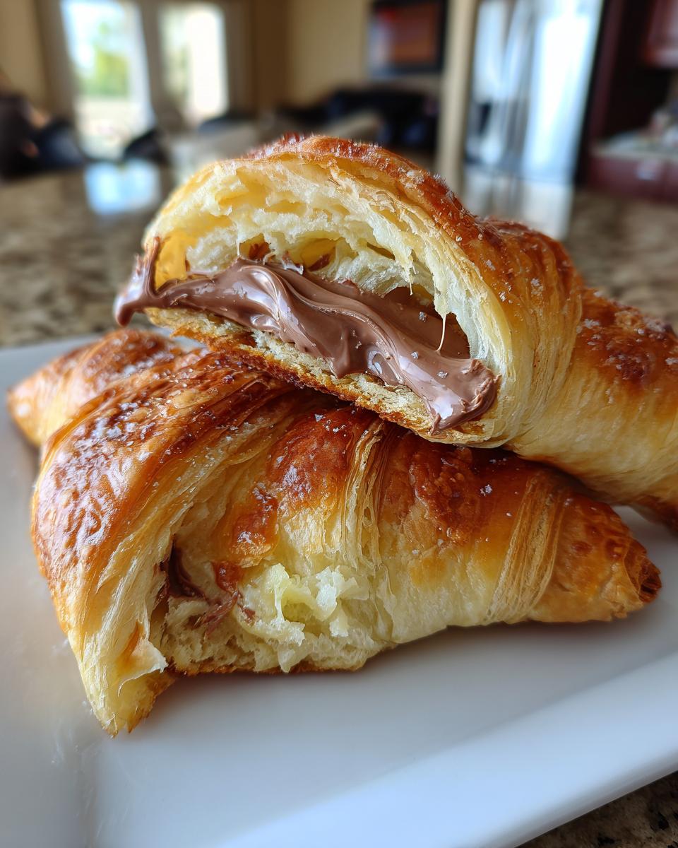 Nutella Croissants - detail 3