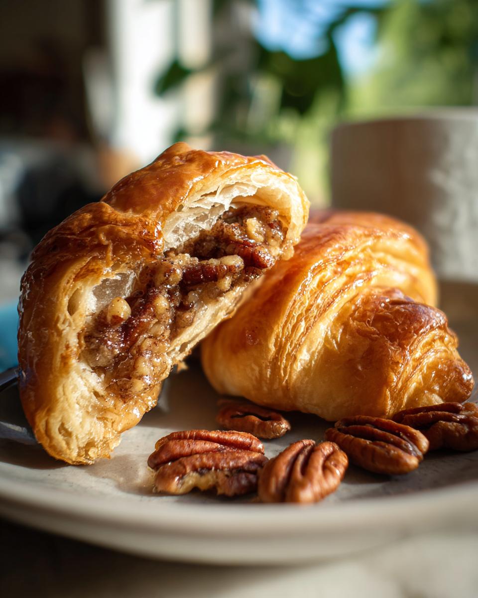 Pecan Pie Croissants - detail 2