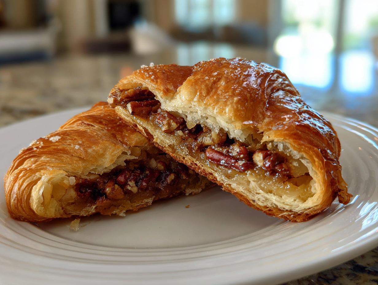 Pecan Pie Croissants