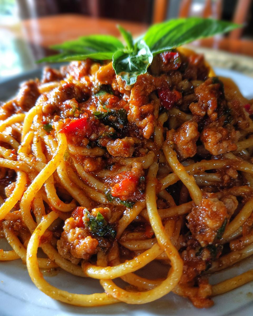 Turkey Bolognese - detail 2