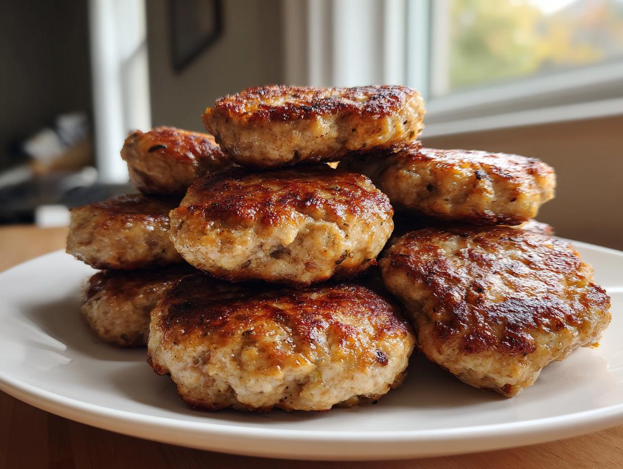 Turkey Breakfast Sausage Patties