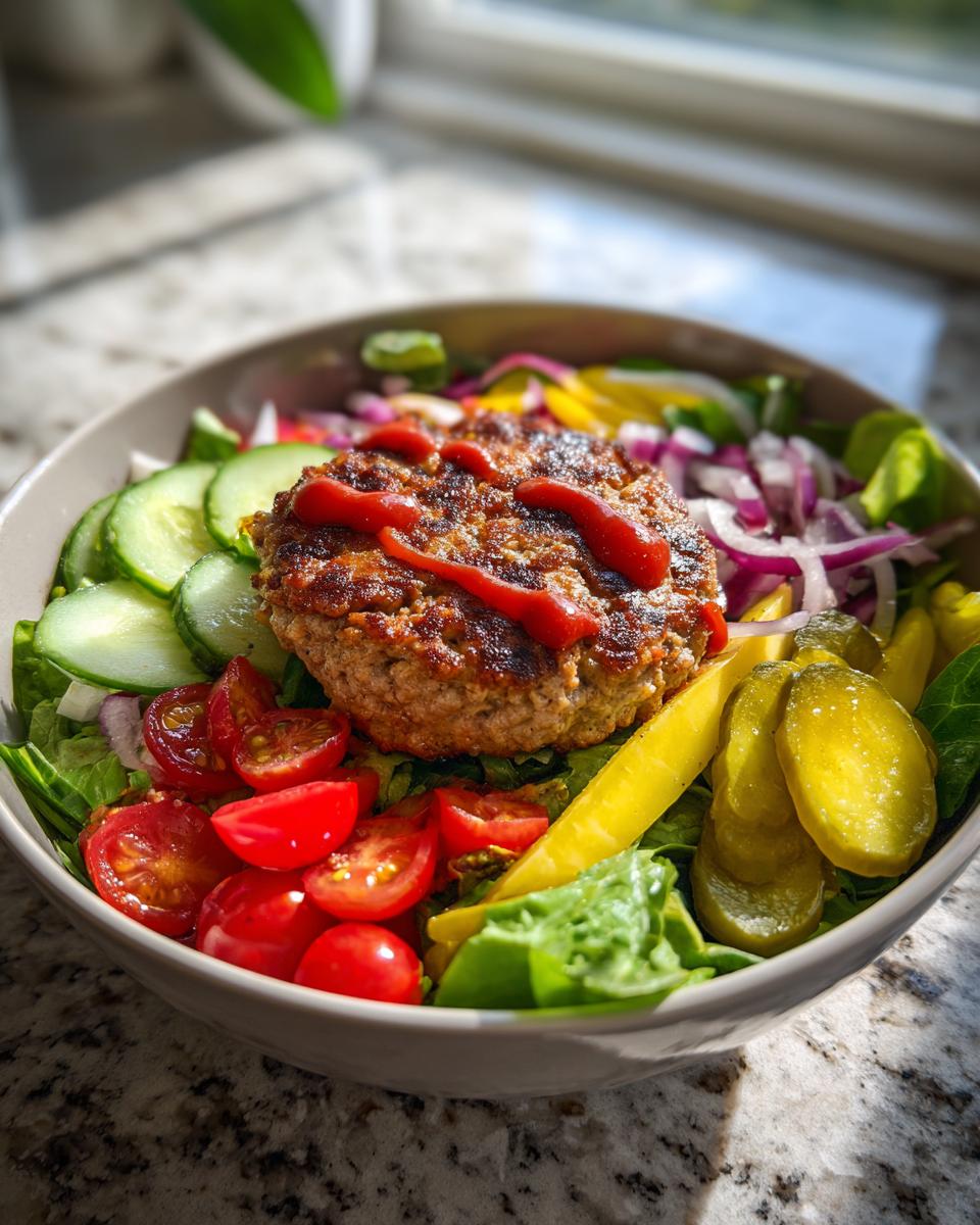 Turkey Burger Bowls - detail 2