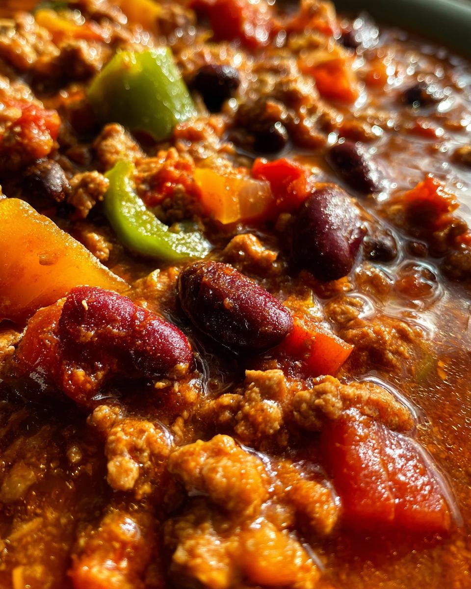 Turkey Chili (No Beans) - detail 2