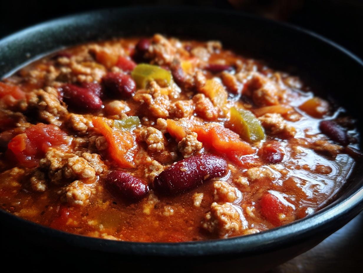 Turkey Chili Without Beans